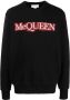 Alexander McQueen Sweater met logoprint Zwart - Thumbnail 1