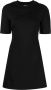 Alexander McQueen Mini-jurk met logoprint Zwart - Thumbnail 1