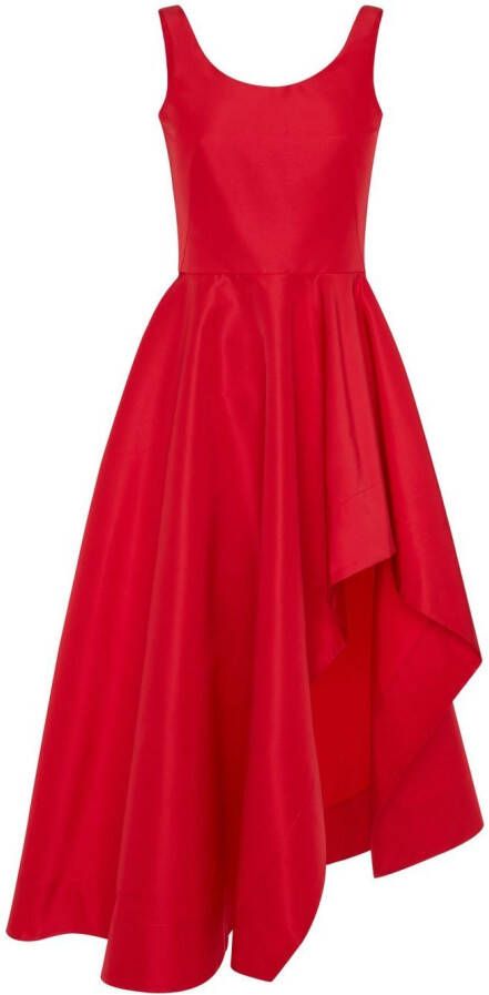 Alexander McQueen Mouwloze maxi-jurk Rood