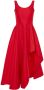 Alexander McQueen Mouwloze maxi-jurk Rood - Thumbnail 1