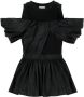 Alexander McQueen Off-shoulder top Zwart - Thumbnail 1
