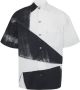 Alexander McQueen Overhemd met grafische print Zwart - Thumbnail 1