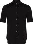 Alexander McQueen Overhemd met korte mouwen Zwart - Thumbnail 1