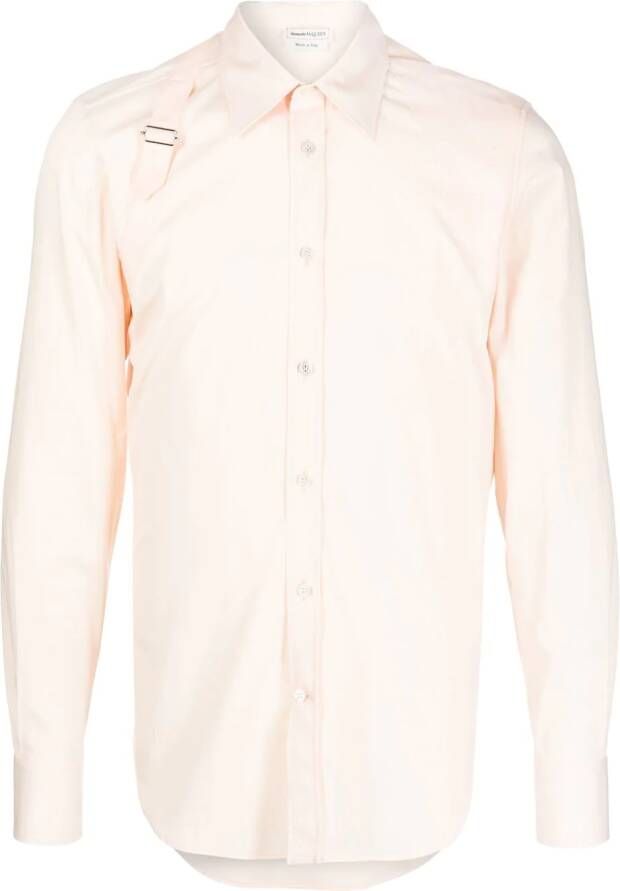 Alexander McQueen Overhemd met lange mouwen Oranje
