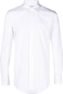 Alexander McQueen Overhemd met vlakken Wit