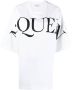 Alexander McQueen Oversized T-shirt Wit - Thumbnail 1