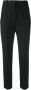 Alexander McQueen Pantalon met high-waist Zwart - Thumbnail 1