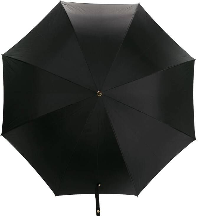 Alexander McQueen Paraplu met doodskop handgreep Zwart