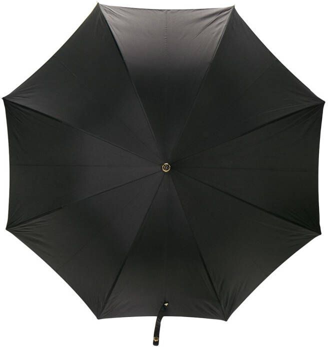 Alexander McQueen paraplu met doodskop Zwart