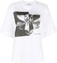 Alexander McQueen T-shirt met fotoprint Wit - Thumbnail 1