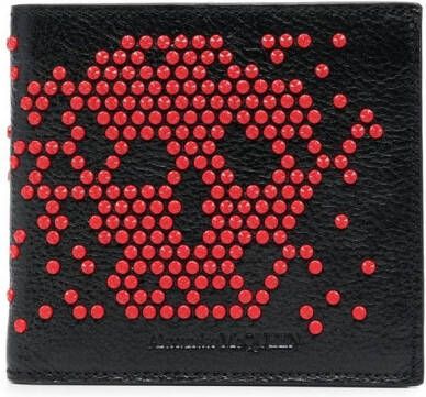 Alexander McQueen Portemonnee met doodskop Zwart