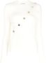 Alexander McQueen Ribgebreide top Wit - Thumbnail 1