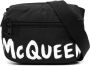 Alexander McQueen Heuptas met logo Zwart - Thumbnail 1