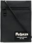 Alexander McQueen Schoudertas met logopatch Zwart - Thumbnail 1