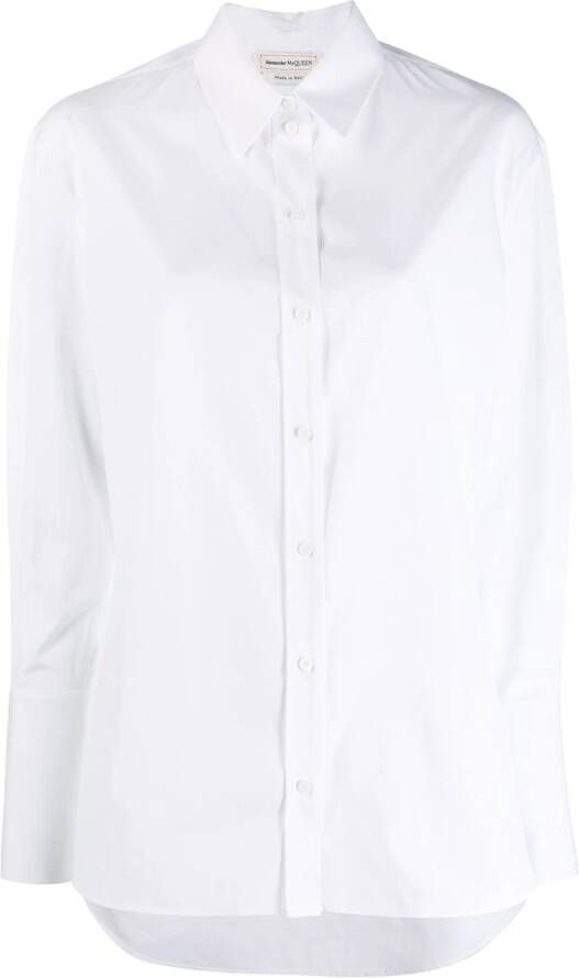 Alexander McQueen Shirt met lange mouwen Wit