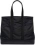 Alexander McQueen Shopper met geborduurd logo Zwart - Thumbnail 1