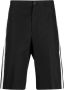 Alexander McQueen Bermuda shorts met zijstreep Zwart - Thumbnail 1