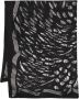 Alexander McQueen Sjaal met doodskopprint Zwart - Thumbnail 1