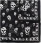 Alexander McQueen Sjaal met doodskop Zwart - Thumbnail 1