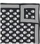 Alexander McQueen Sjaal met doodskopprint Zwart - Thumbnail 1