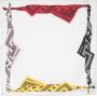 Alexander McQueen Sjaal met logoprint Wit - Thumbnail 1