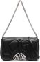 Alexander McQueen The Seal kleine schoudertas Zwart - Thumbnail 1