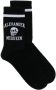 Alexander McQueen Sokken met intarsia logo Zwart - Thumbnail 1