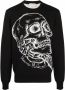 Alexander McQueen Sweater met doodskopprint Zwart - Thumbnail 1