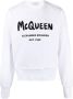 Alexander McQueen Sweater met graffiti-print Wit - Thumbnail 1