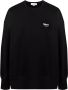 Alexander McQueen Sweater met logopatch Zwart - Thumbnail 1