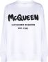 Alexander McQueen Sweater met logoprint Wit - Thumbnail 1