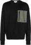 Alexander McQueen Sweater met ronde hals Zwart - Thumbnail 1