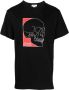 Alexander McQueen T-shirt met doodskopprint Zwart - Thumbnail 1