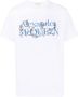 Alexander McQueen T-shirt met logoprint Wit - Thumbnail 1
