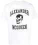 Alexander McQueen T-shirt met logoprint Wit - Thumbnail 1