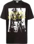 Alexander McQueen T-shirt met logoprint Zwart - Thumbnail 1