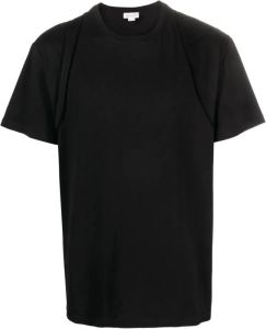 Alexander McQueen T-shirt met ronde hals Zwart
