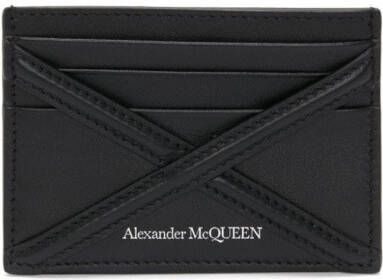 Alexander McQueen The Harness pasjeshouder Zwart