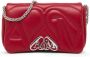 Alexander McQueen The Seal kleine schoudertas Rood - Thumbnail 1