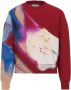Alexander McQueen Trui met jacquard Rood - Thumbnail 1