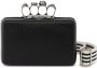 Alexander McQueen Gedraaide clutch Zwart - Thumbnail 1