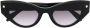 Alexander McQueen Eyewear Zonnebril met cat-eye montuur Zwart - Thumbnail 1