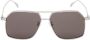 Alexander McQueen Eyewear Zonnebril met piloten montuur Zilver - Thumbnail 1