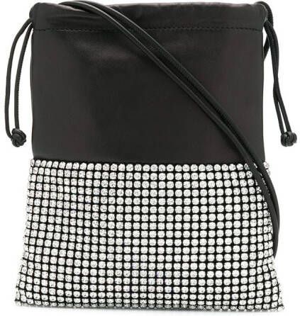 Alexander Wang Clutch met strass Zwart