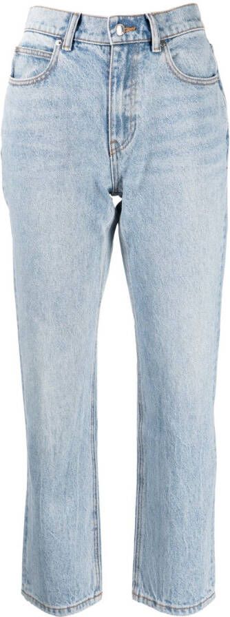 Alexander Wang Cropped jeans Blauw