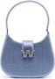 Alexander Wang Wangsport cameratas verfraaid met kristallen Blauw - Thumbnail 1