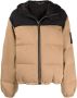 Alexander Wang Donsjack met logopatch Beige - Thumbnail 1