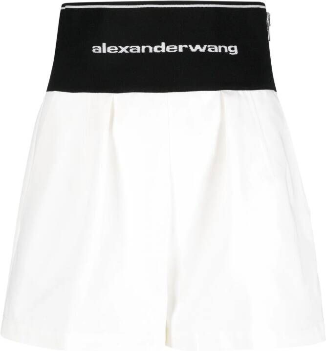 Alexander Wang Formele shorts Wit