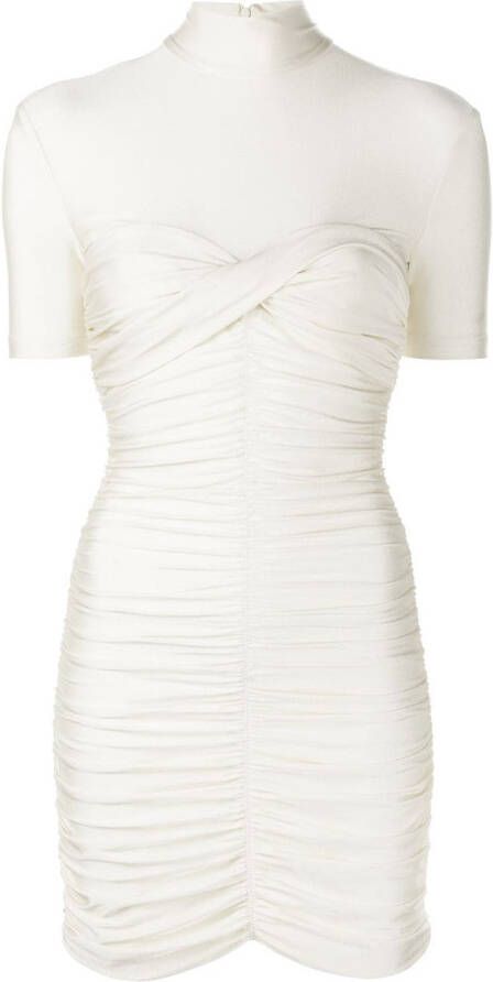 Alexander Wang Getailleerde T-shirtjurk Beige