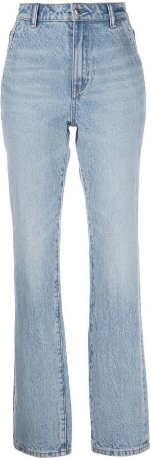 Alexander Wang High waist jeans Blauw